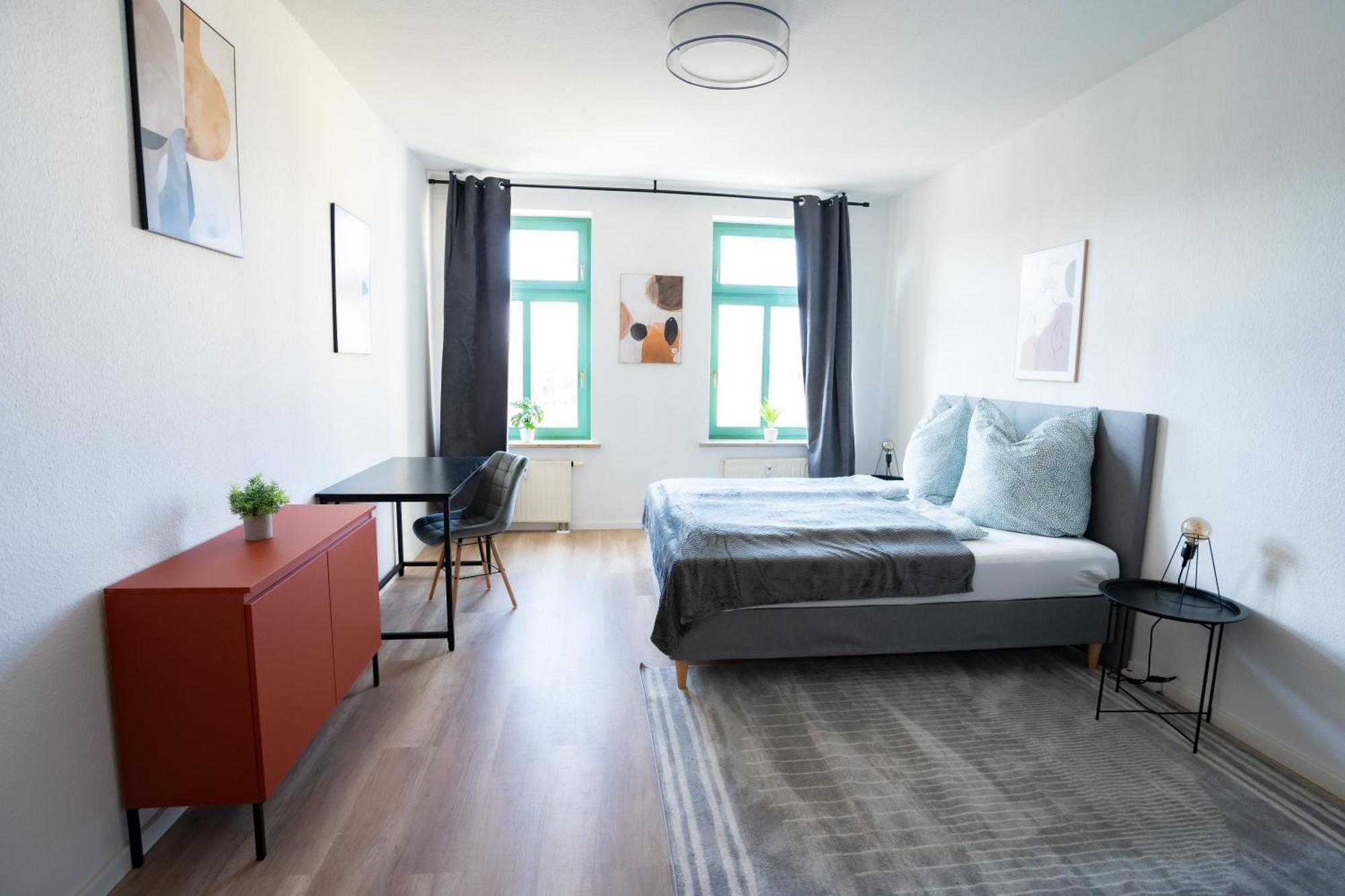 Familienwohnung Am Sonnenberg Chemnitz Esterno foto